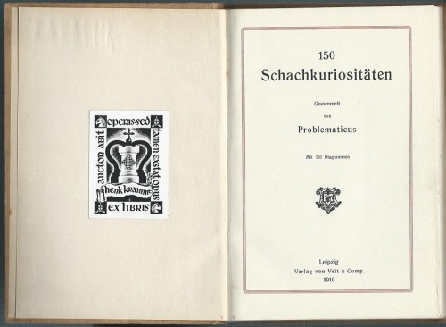 150 Shachkuriositäten, gesammelt von Problematicus